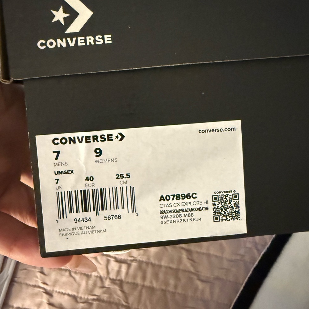 Converse Black and White Sneakers